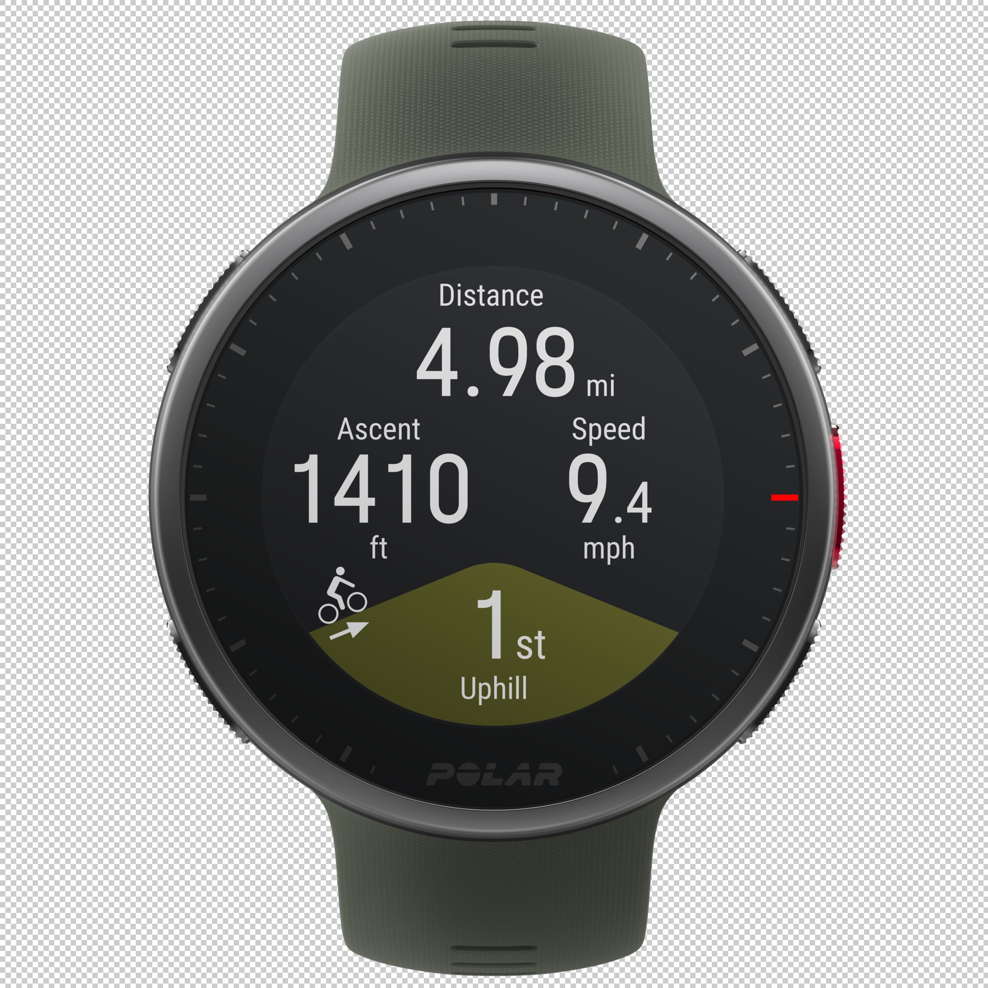 polar vantage v battery